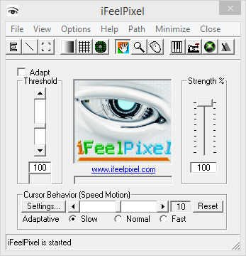 iFeelPixel main window